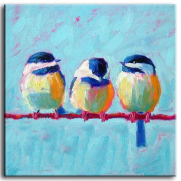 Vogel schilderij