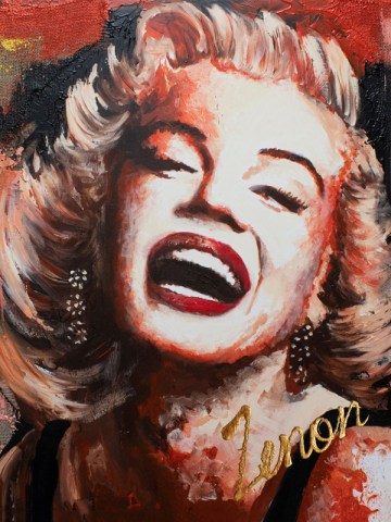 MARILYN MONROE schilderij