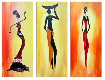 Figuratief modern schilderij Afrika 